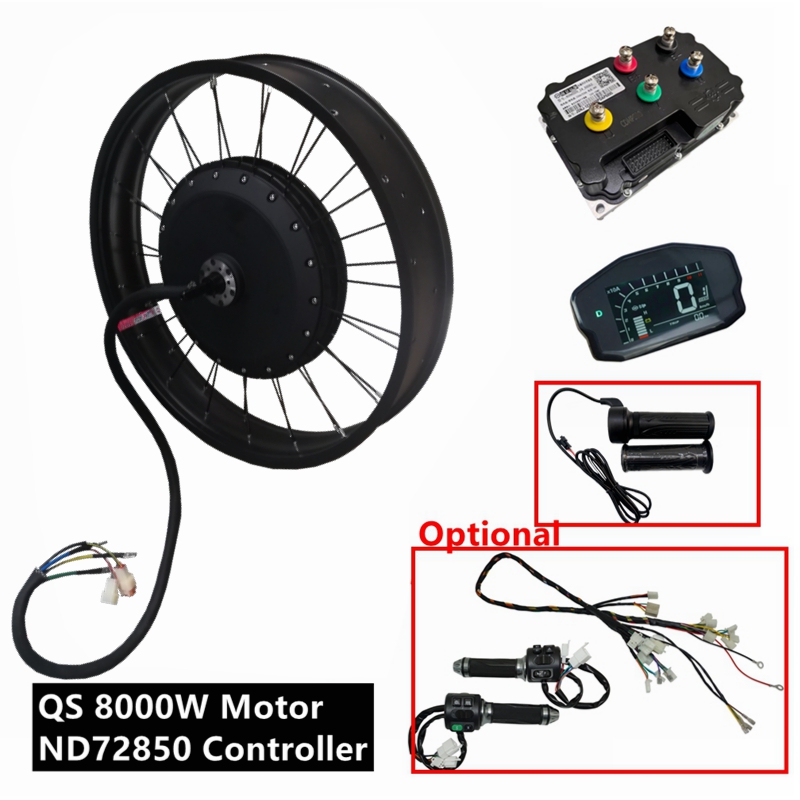 Qs273 Hub Motor 8000W 72V - طقم دراجة كهربائية NBpower/QS273 V3 بقوة