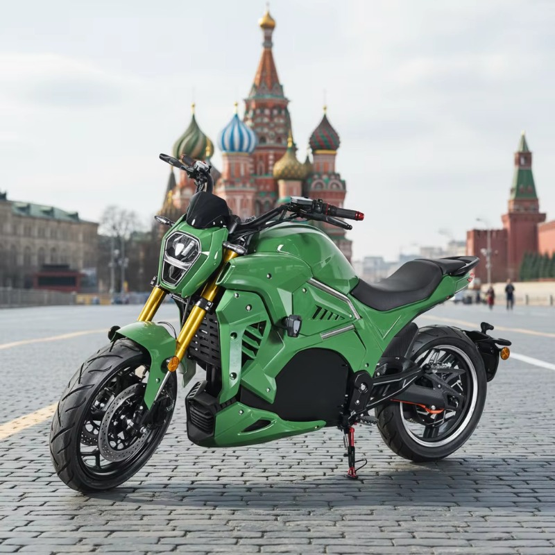 دراجة نارية كهربائية كرونو واي - مراجعة 72V 5000W Electric Motorcycle وسعره