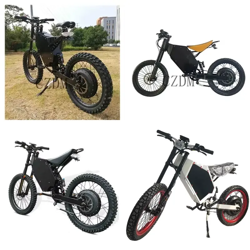 دراجة إندورو كهربائية 2026 بقو - مراجعة 8000W Stealth Bomber Ebike وسعره