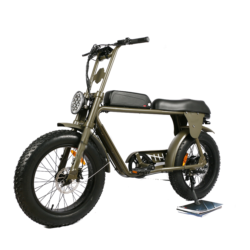 دراجات كهربائية للبالغين بأرخص - مراجعة Dual Motor Electric Motorcycle Frame وسعره