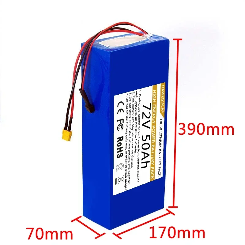 حزمة بطارية 72 فولت 18650 بقدر - مراجعة 60V 30Ah Electric Scooter Battery وسعره