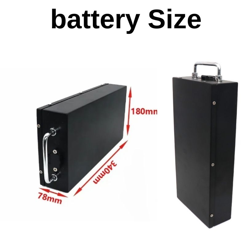 بطارية ليثيوم 60 فولت 20 أمبير - مراجعة 60V 30Ah Electric Scooter Battery وسعره