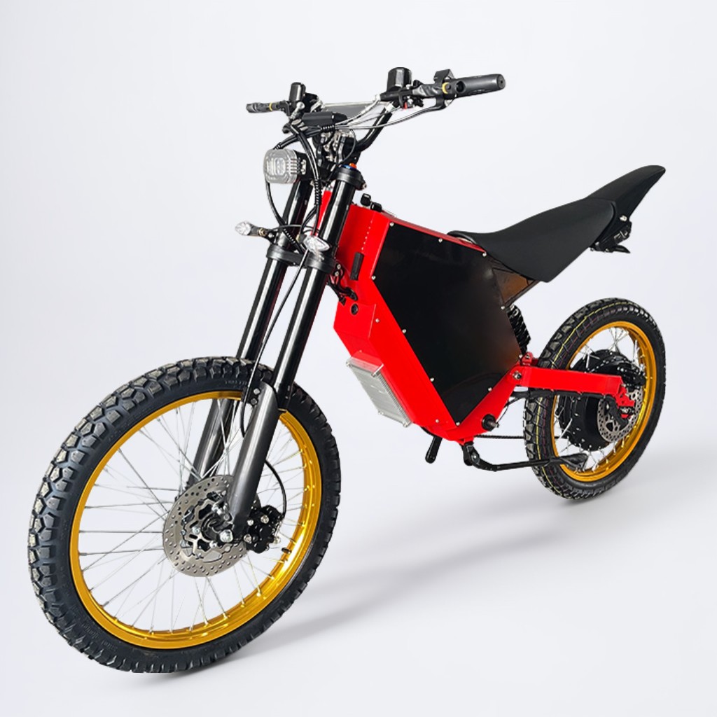 دراجة كهربائية سريعة التحضير 4 - مراجعة 72V 12000W Electric Dirt Bike وسعره