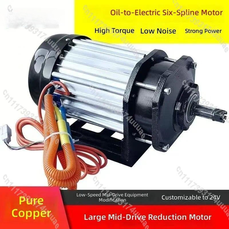 طقم تحويل الدراجات النارية إلى - مراجعة Electric Motorcycle Conversion Kit 72V وسعره